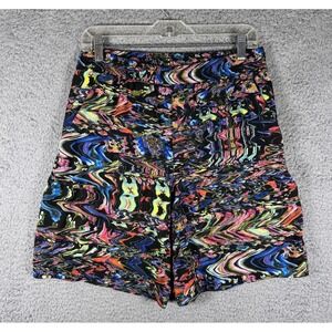 Lululemon Pace Breaker Short Men Size Large Multi Color Abstract Athletic Shorts